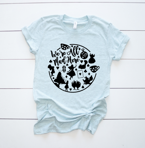 alice in wonderland shirt