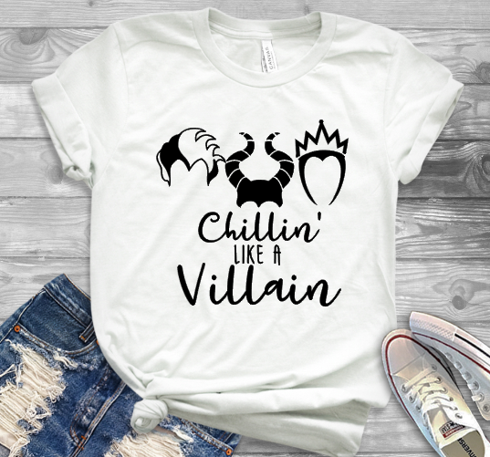 Download Chillin like a Villain Shirt, Disney Shirt, Disney trip ...