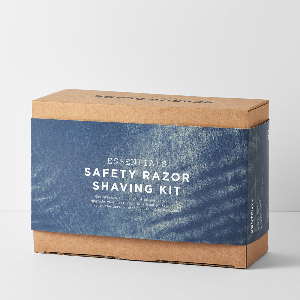 Beard & Blade Essentials Safety Razor Shaving Kit