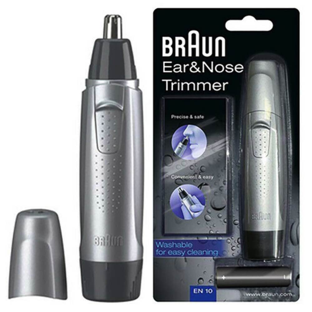 hair trimmer with nose trimmer