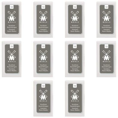 Muhle Double-Edged Safety Razor Blades (10 Blades/Pack)