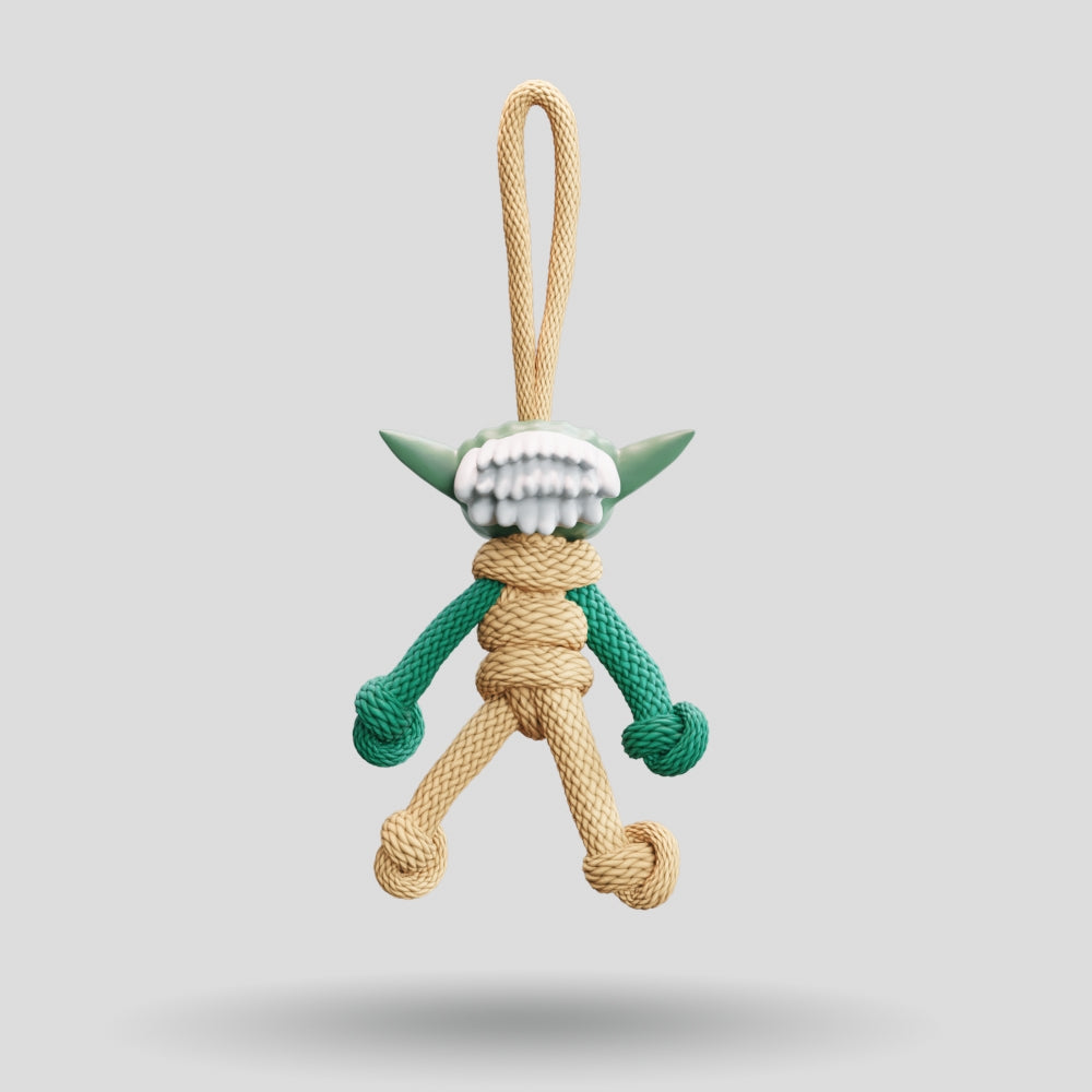 Yoda Paracord Buddy Keychain
