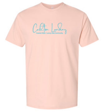 Kids Carlton Landing • Coastal Vibes • Luxury Lake Community Graphic Tee BLUSH