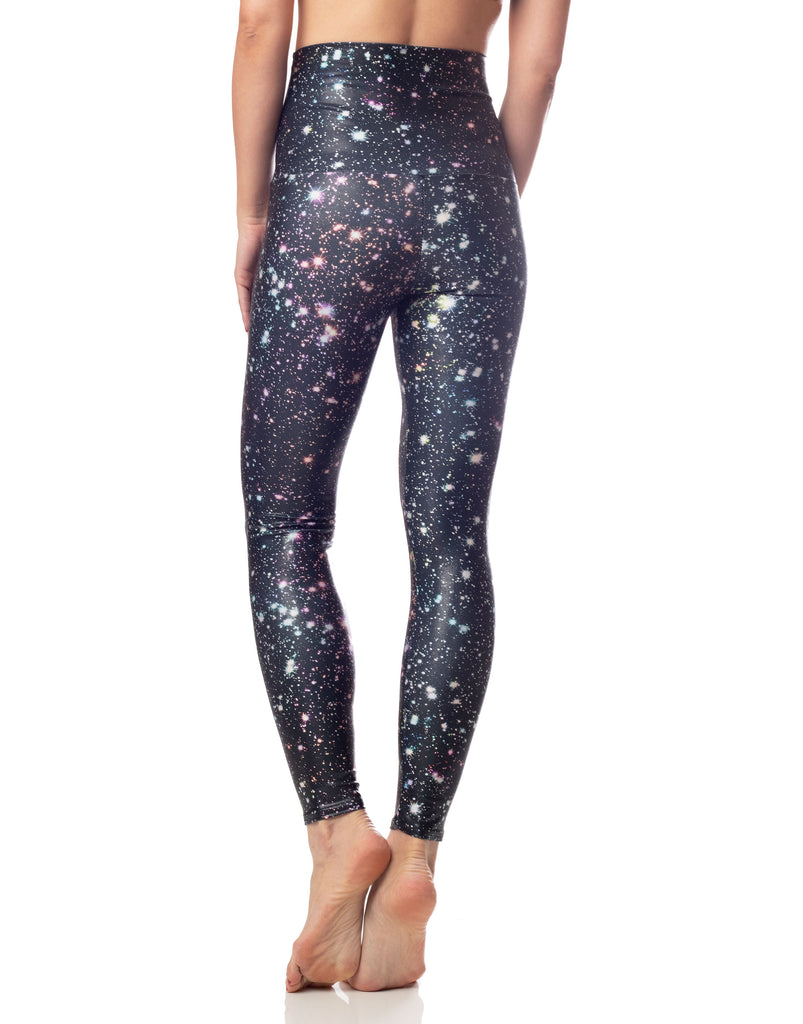 glitter workout leggings