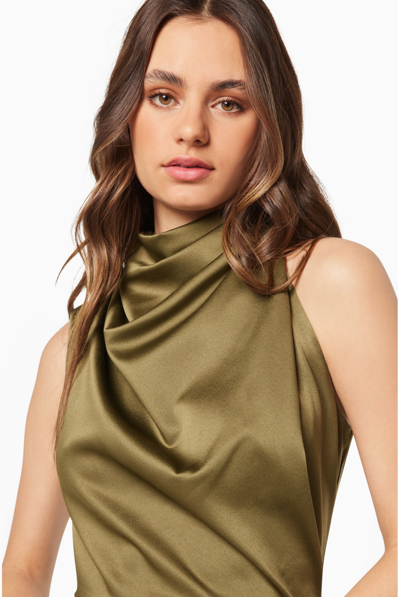 Elliatt Amatrix Dress in Olive – Runway7