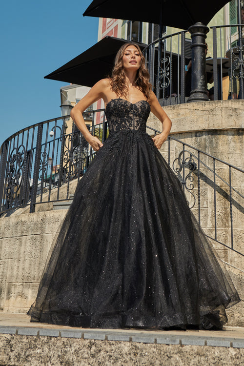 Ivy Shimmer Formal Dress – PO854