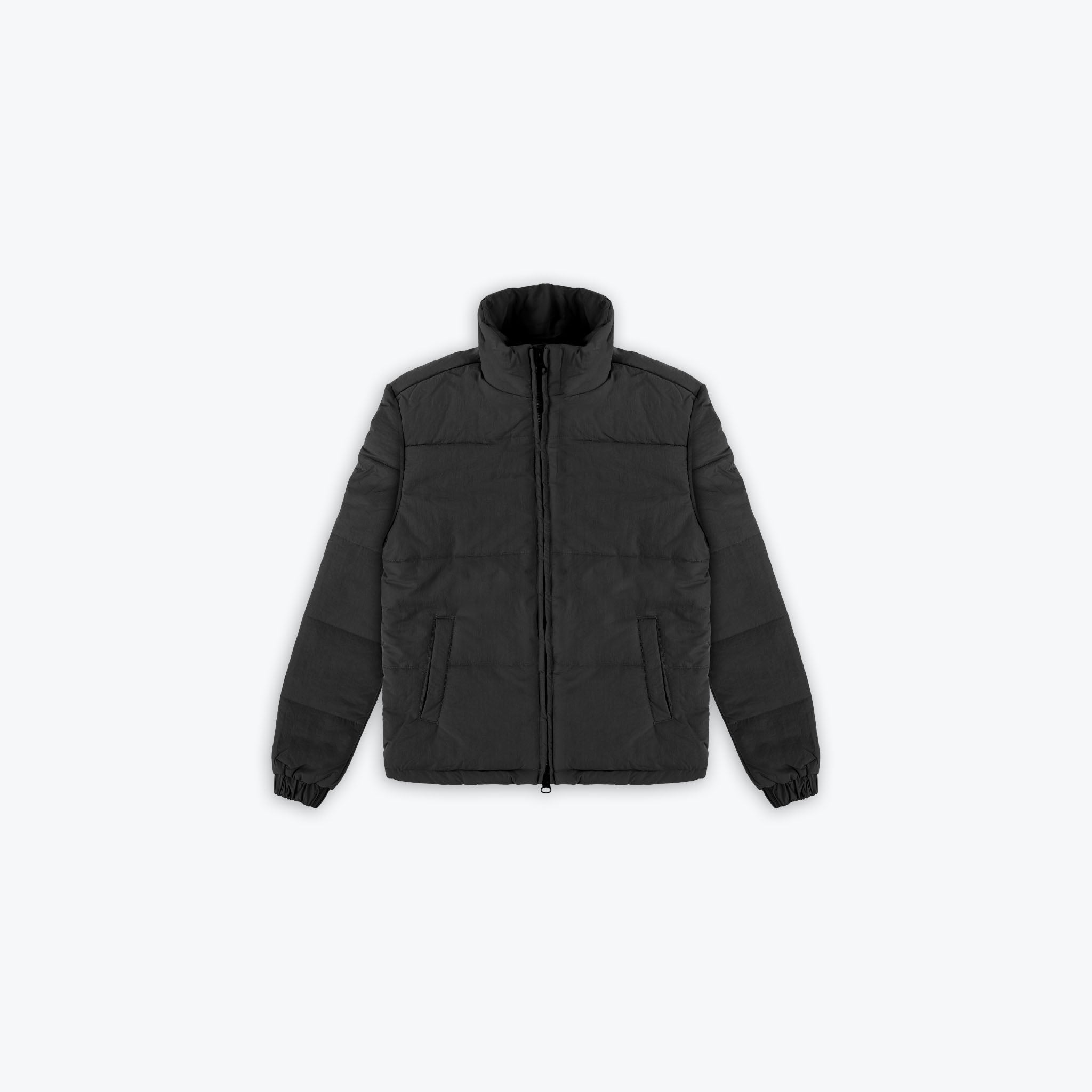 NYLON PUFFER - BLACK – RICHIE LE COLLECTION