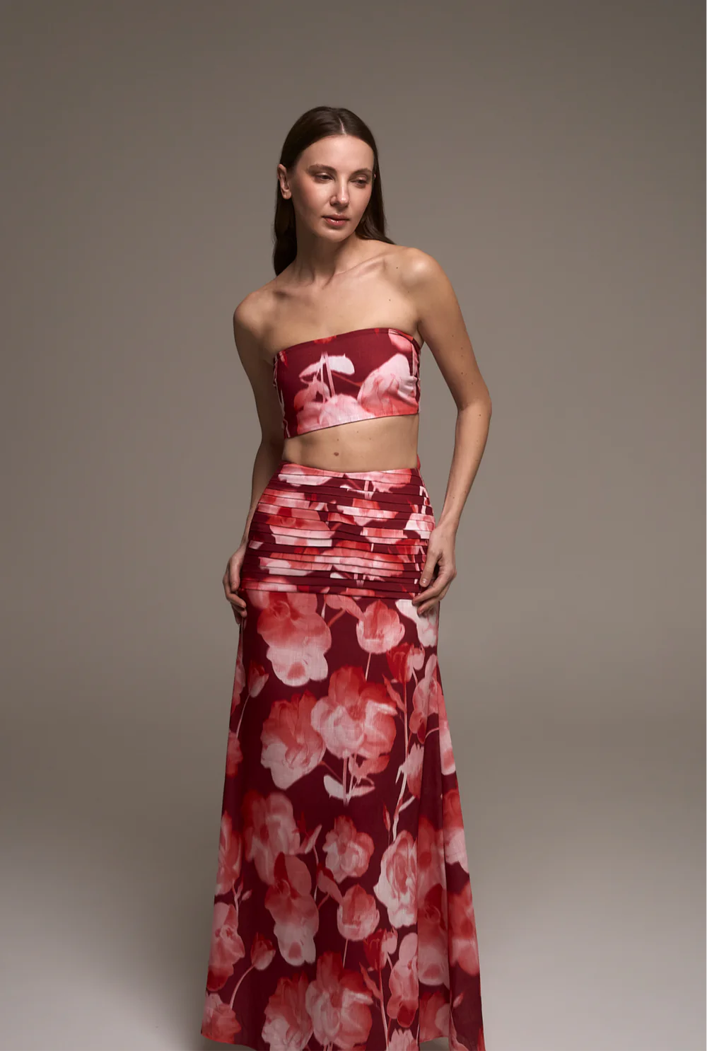 Hipnos Roses long skirt