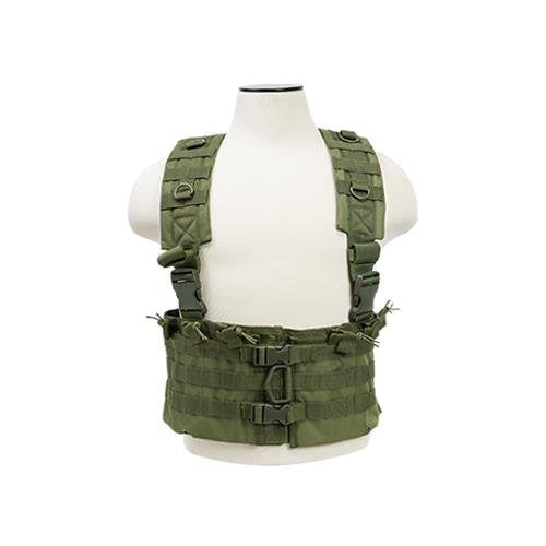 VISM by NcStar AK Chest Rig (CVAKCR2921T), Tan, Tactical Vests