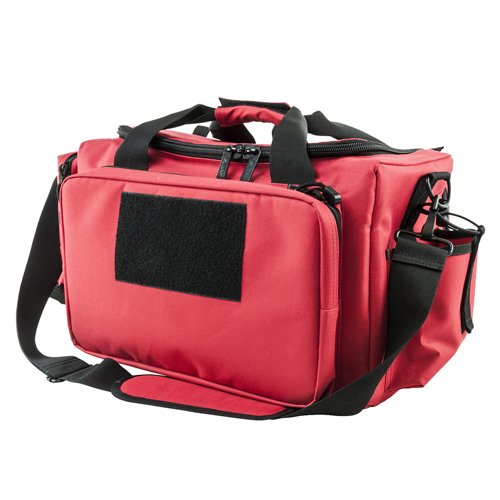VISM by NcSTAR CVCRB2950R Competition Range Bag Red with Black Trim
