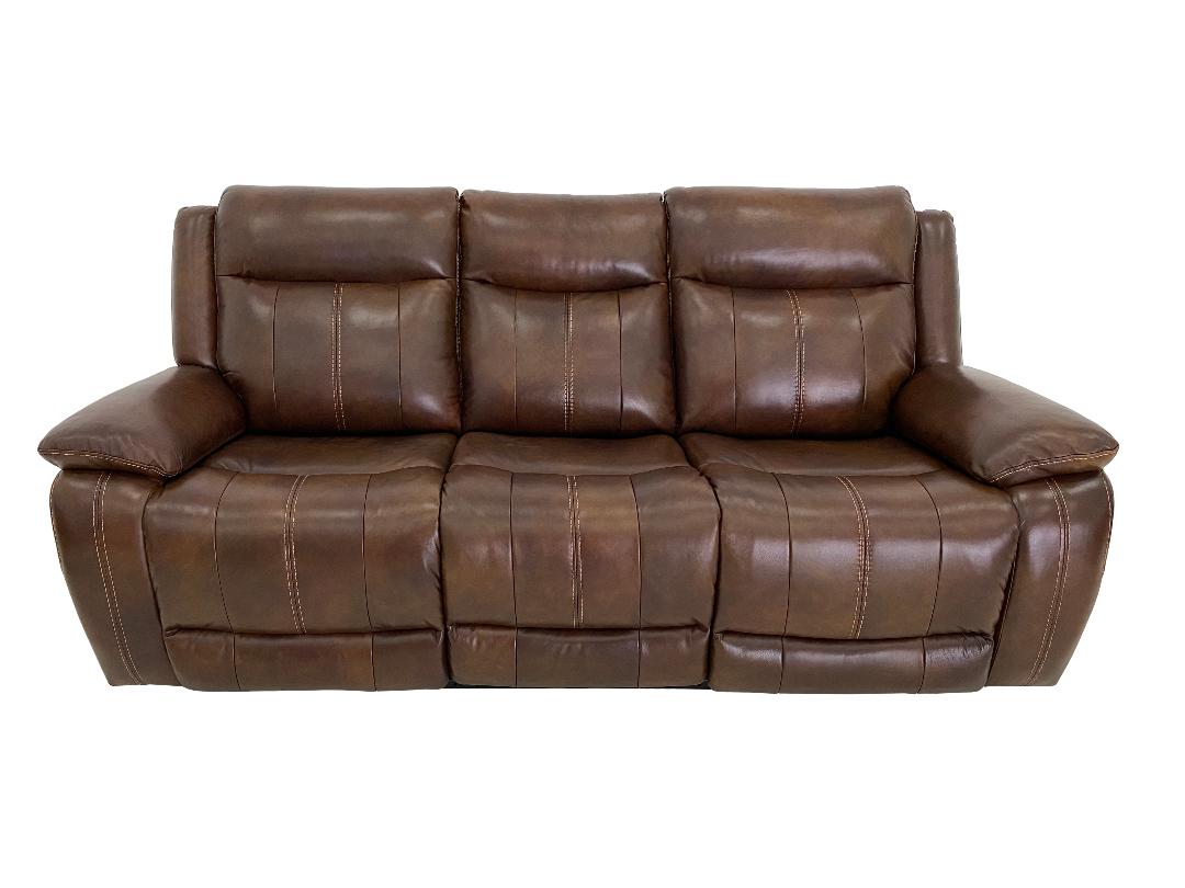 owen leather power reclining sofa