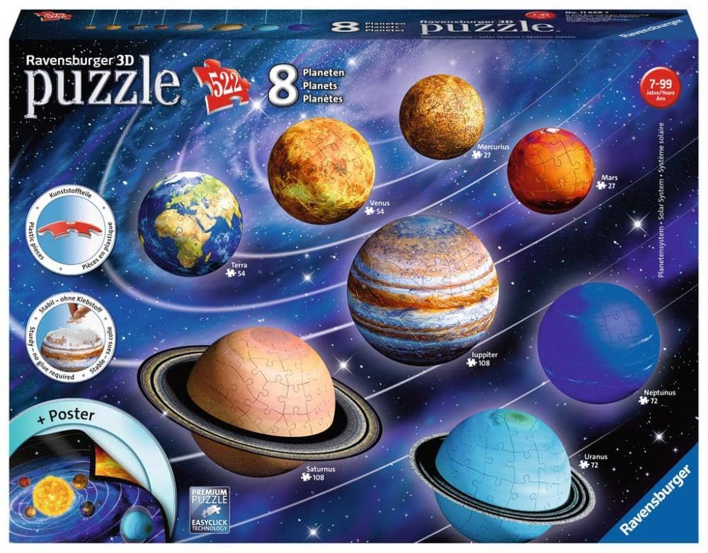 Puzzle 3D Phare - Night Edition Ravensburger 216 pièces - Puzzle 3D