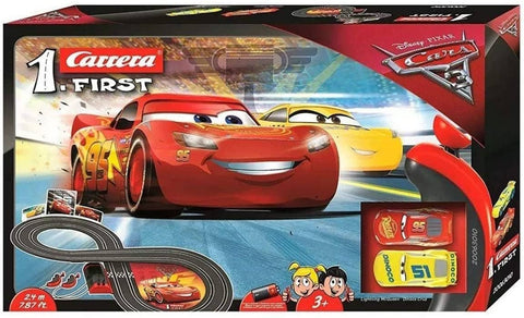 Carrera First Disney/Pixar Cars 3 - Slot Car Race Track - Includes 2 C –  Kidding Around NYC