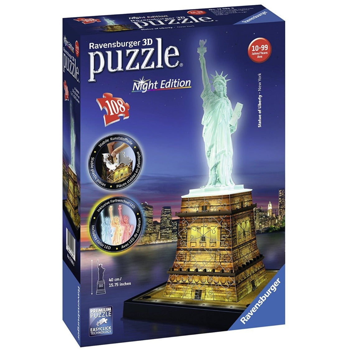 6€66 sur Puzzle 3D Taipei Illumine 216 pièces Ravensburger