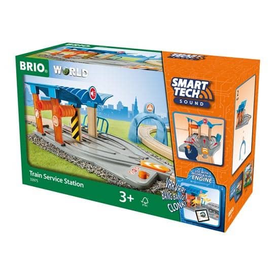 Brio World - 33213 Remote Control Train Engine | 2 Piece Train Toy For Kids  Ages 3 And Up