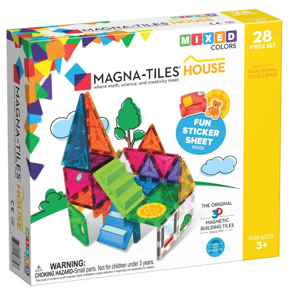 Magna Tiles Clear Colors 48Pc Set – Kidding Around NYC