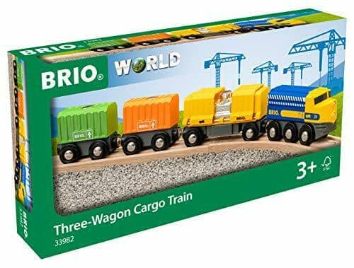 BRIO World - 33280 Freight Goods Station | Toy Train Accessories for Kids  Age 3 and Up , Green