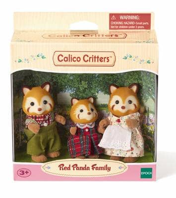 Bamboo Panda Family  Calico critters families, Sylvanian families, Panda  family