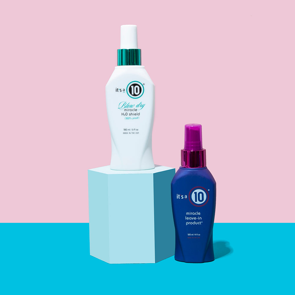 Banish Frizz with Miracle Blow Dry H20 Shield