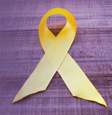 Yellow ribbon for It’s a 10 haircare
