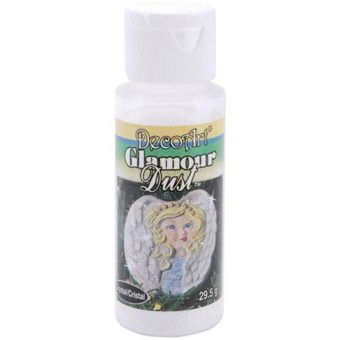 DecoArt Crystal Glamour Dust - DecoArt Meds - 2oz - Lilly Grace Crafts product image