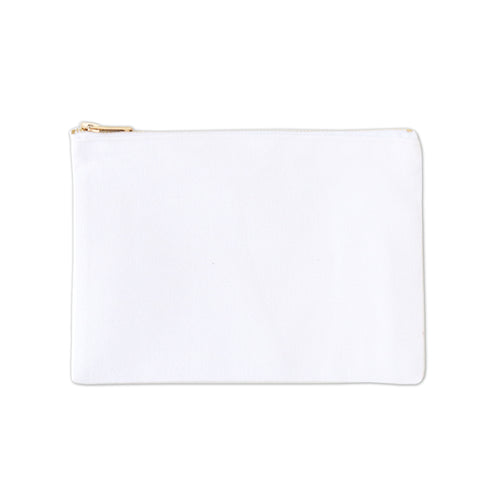 white cosmetic bag