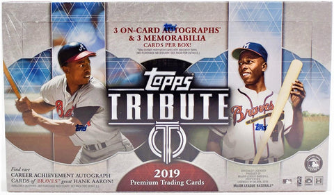 topps tribute hobby box