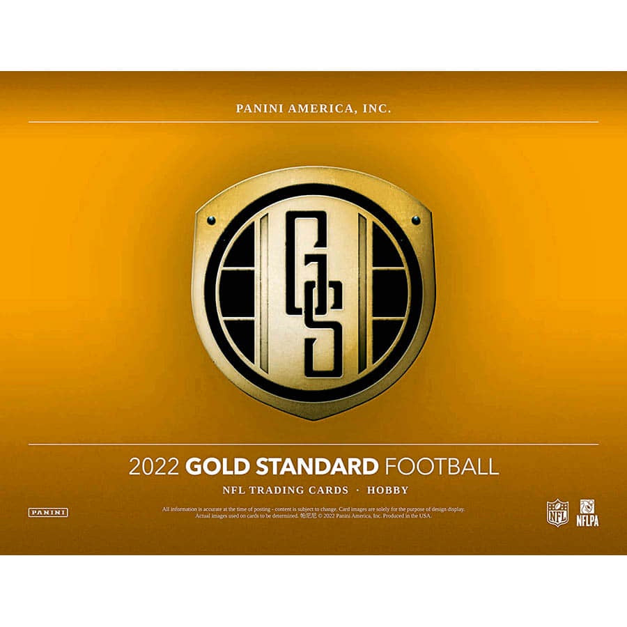 2022 Panini Gold Standard Football Hobby Box 12 Box Case Three