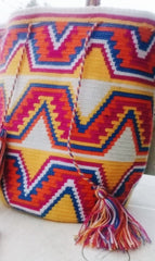 traditional colorful wayuu bag 