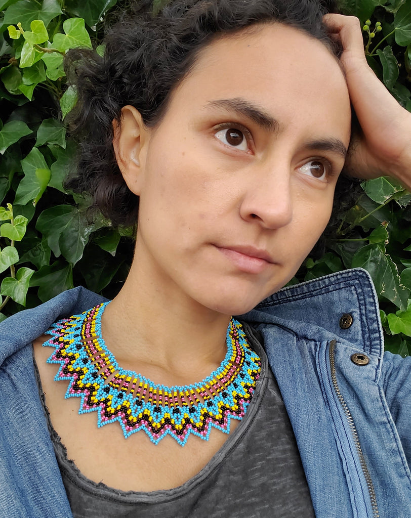 Beaded Emberá Necklaces (long, medium & chokers) – Indiartscollective