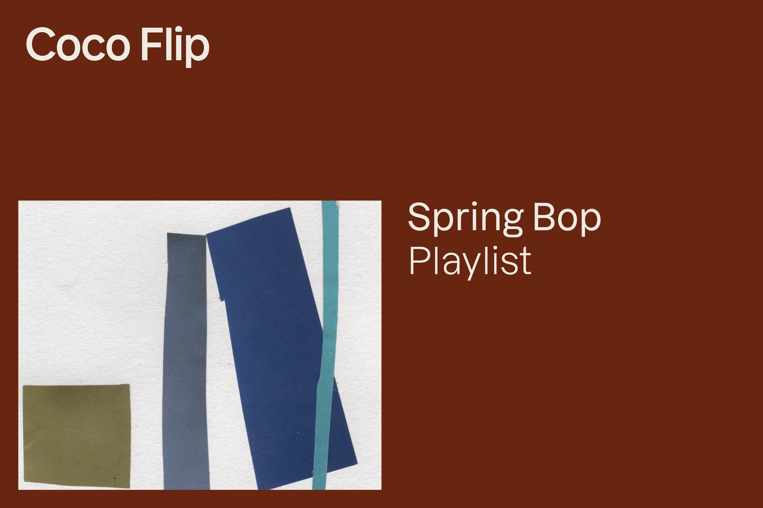 Spring Bop Playlist