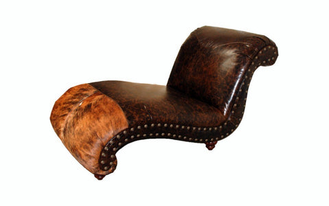 brown leather seat cushion