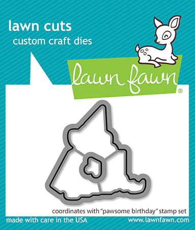 Pawsome Birthday Dies Set by Lawn Fawn