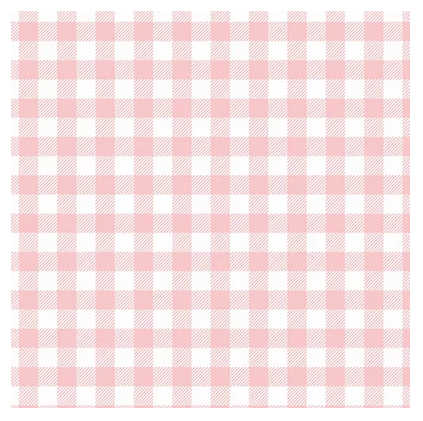 Pink Plaid Cardstock Paper