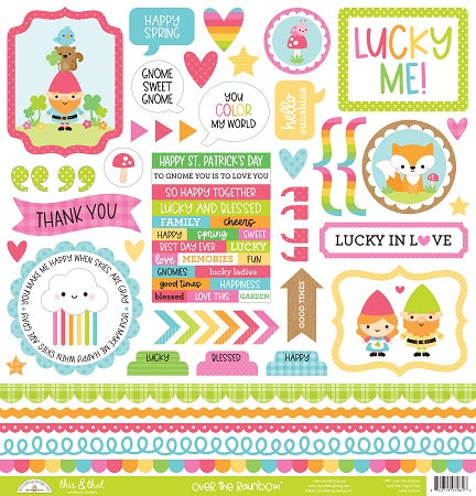 Rainbows Glitter Stickers - 2 Sheets – Country Croppers