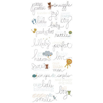 Baby Boy Foil Stickers – Country Croppers