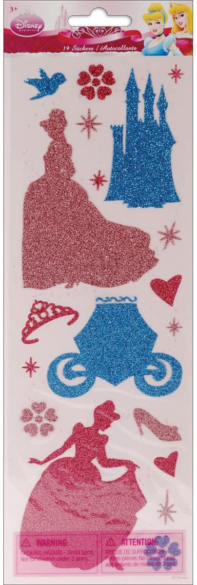 Disney Princess 3-d Stickers Metal Edged Essential – Country Croppers