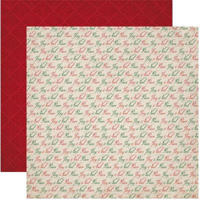 Poinsettia Scrapbook Paper - Reminisce A Christmas Story - 5pc – Country  Croppers