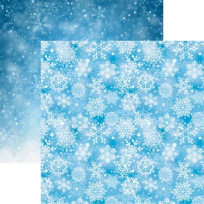 Winter Snowflakes Scrapbook Paper: | Winter Snowflakes Scrapbook Paper: |  Winter Snowflakes Decorative Craft Paper | 8.5 x 8.5 inch | 40 patterned