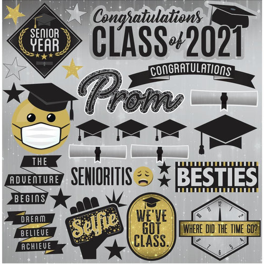 The Graduate Cardstock Poster Stickers, 12 by 12 by Reminisce – Country  Croppers