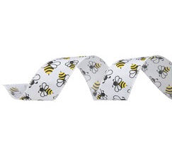 Bumblebee Bee Yellow Wired Ribbon 2.5 inch - 3 Yards – Country Croppers