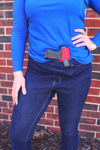 How Do I Carry a Gun in Leggings? - Flashbang Holsters