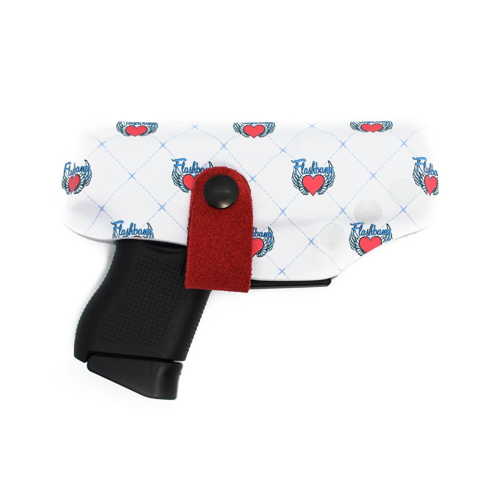 Flashbang Bra Holster - Did you know that we offer an XL strap to  accommodate wider gore (center part of your bra) bras?! ❤️- Holster: Flashbang  bra holster Teddy edition ❤️- Gun