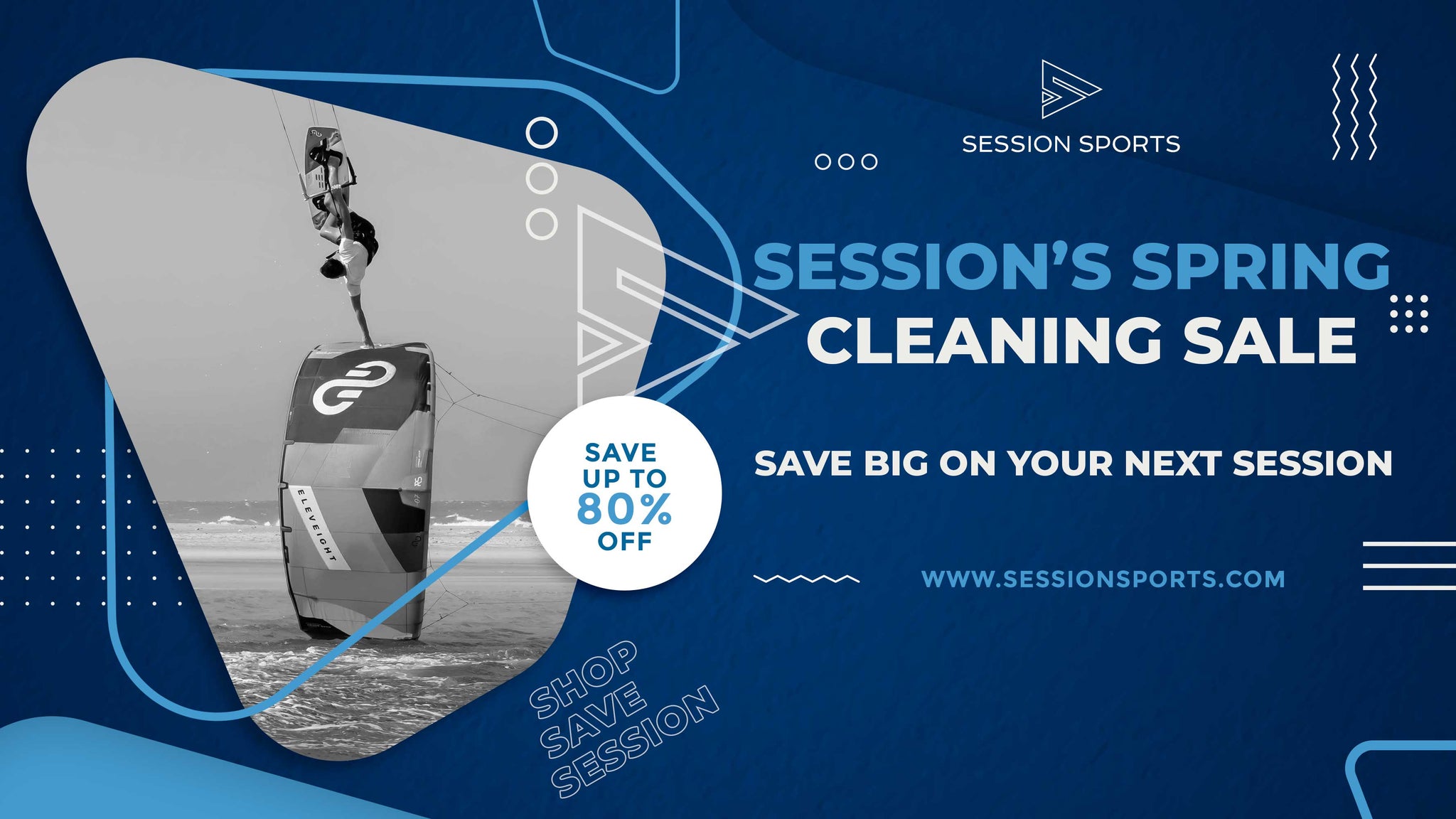 Session Sports Kiteboarding and Efoiling Spring Cleaning Sale