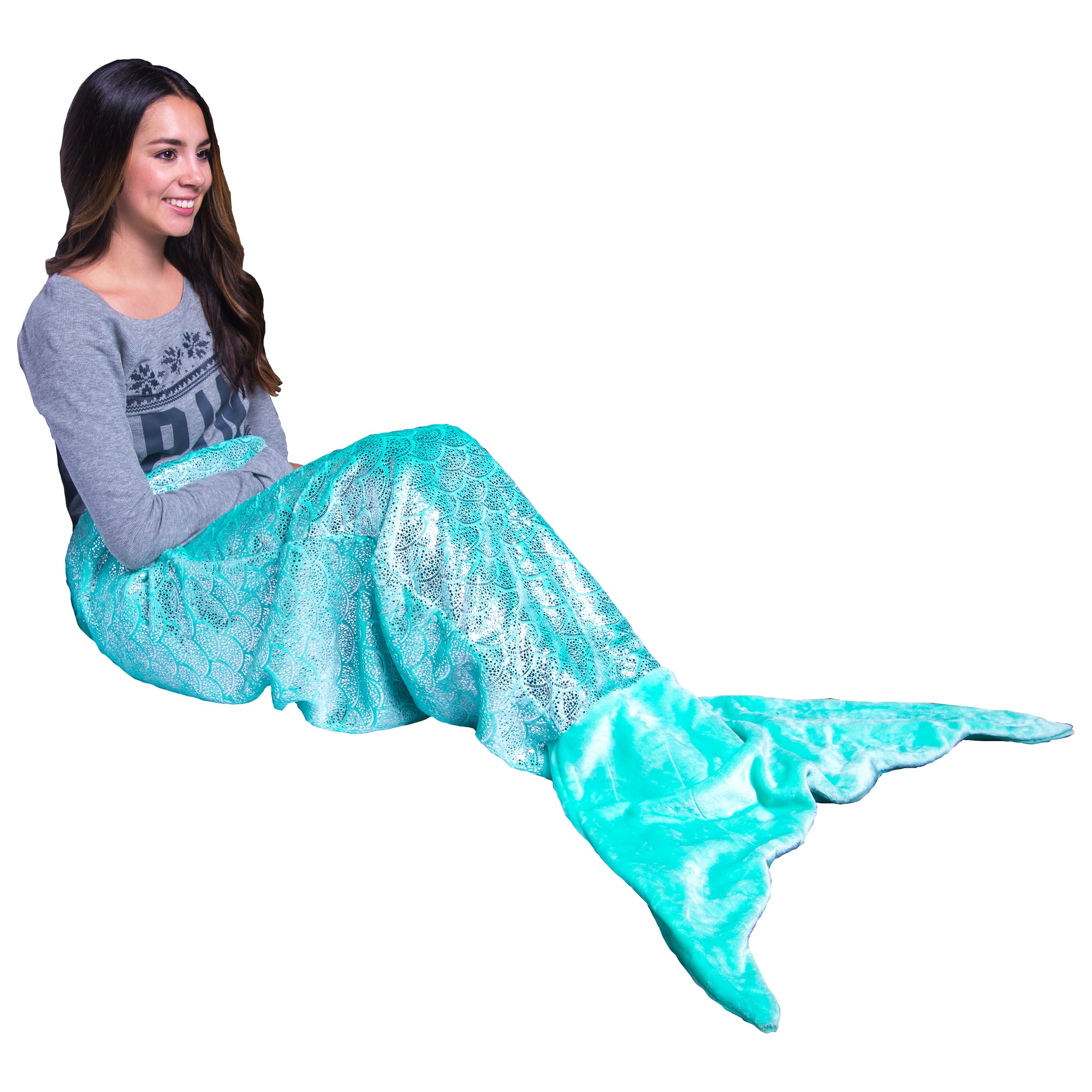 mermaid tail blanket kit