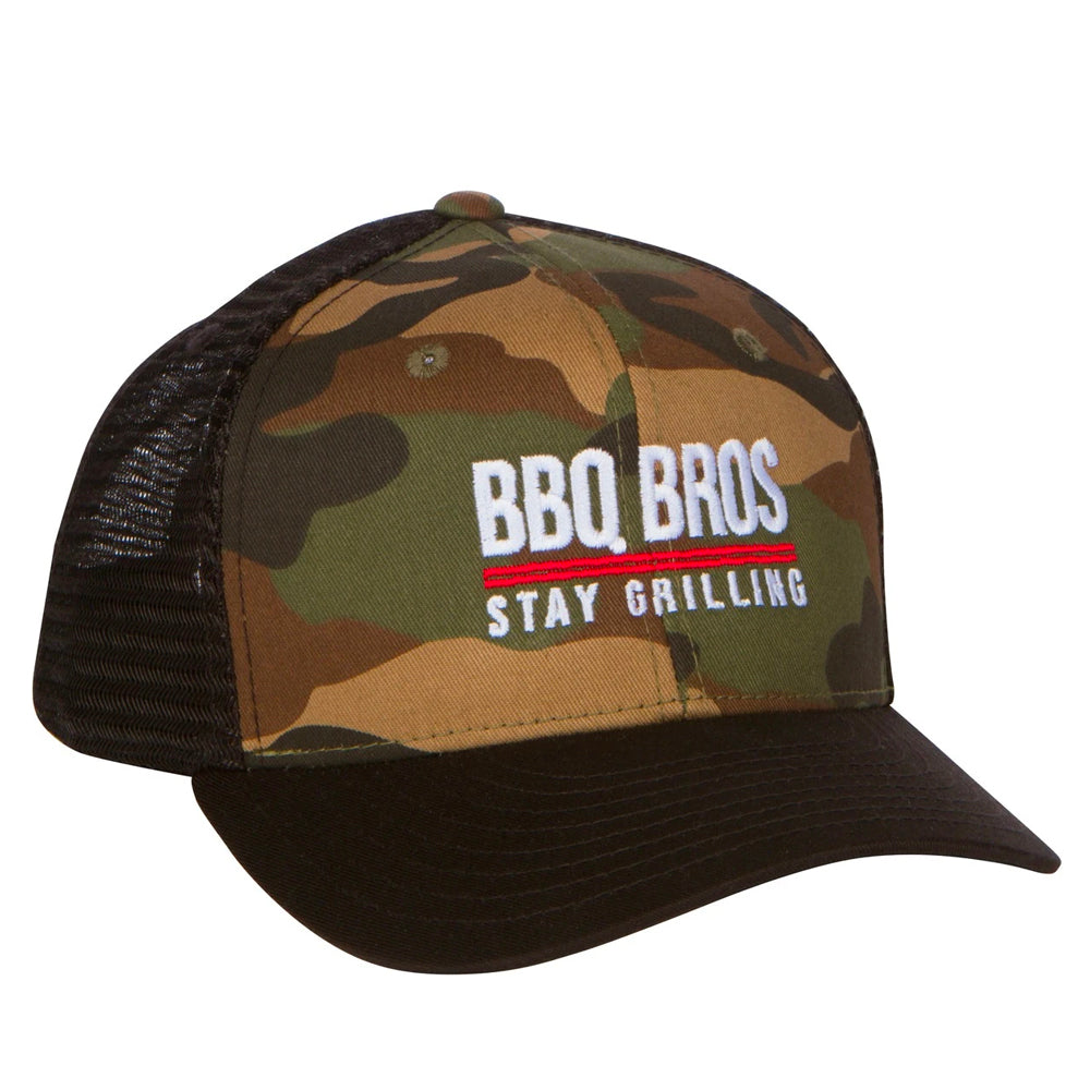 BBQ BRO'S CAMO TRUCKER HAT – BBQ Bros Rubs
