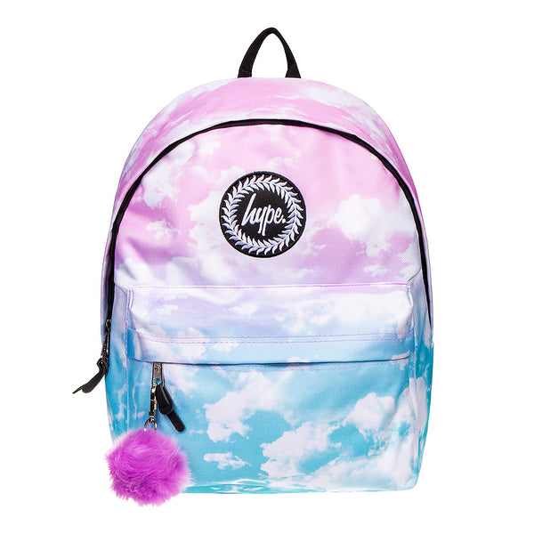 hype pastel clouds backpack