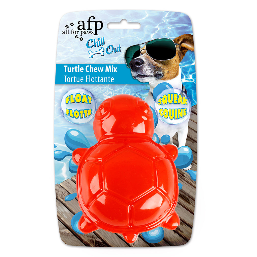15% OFF [NEW]: AFP® Chill Out Turtle Chew Mix Dog Toy