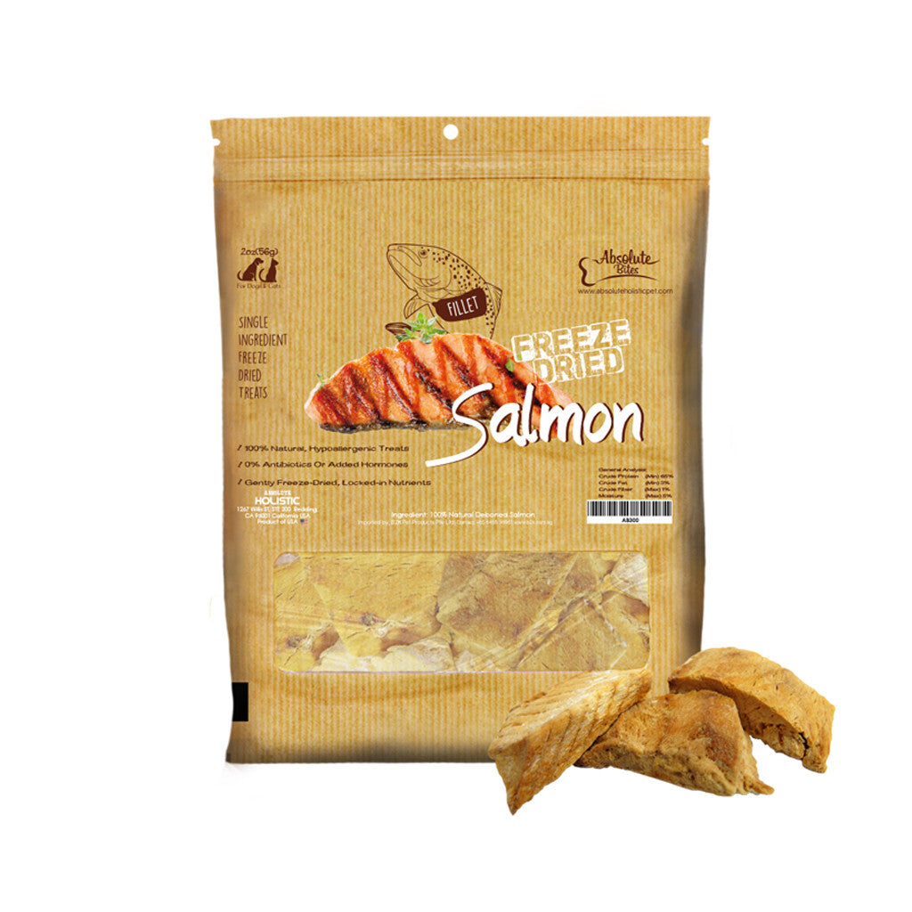 freeze dried salmon dog treats