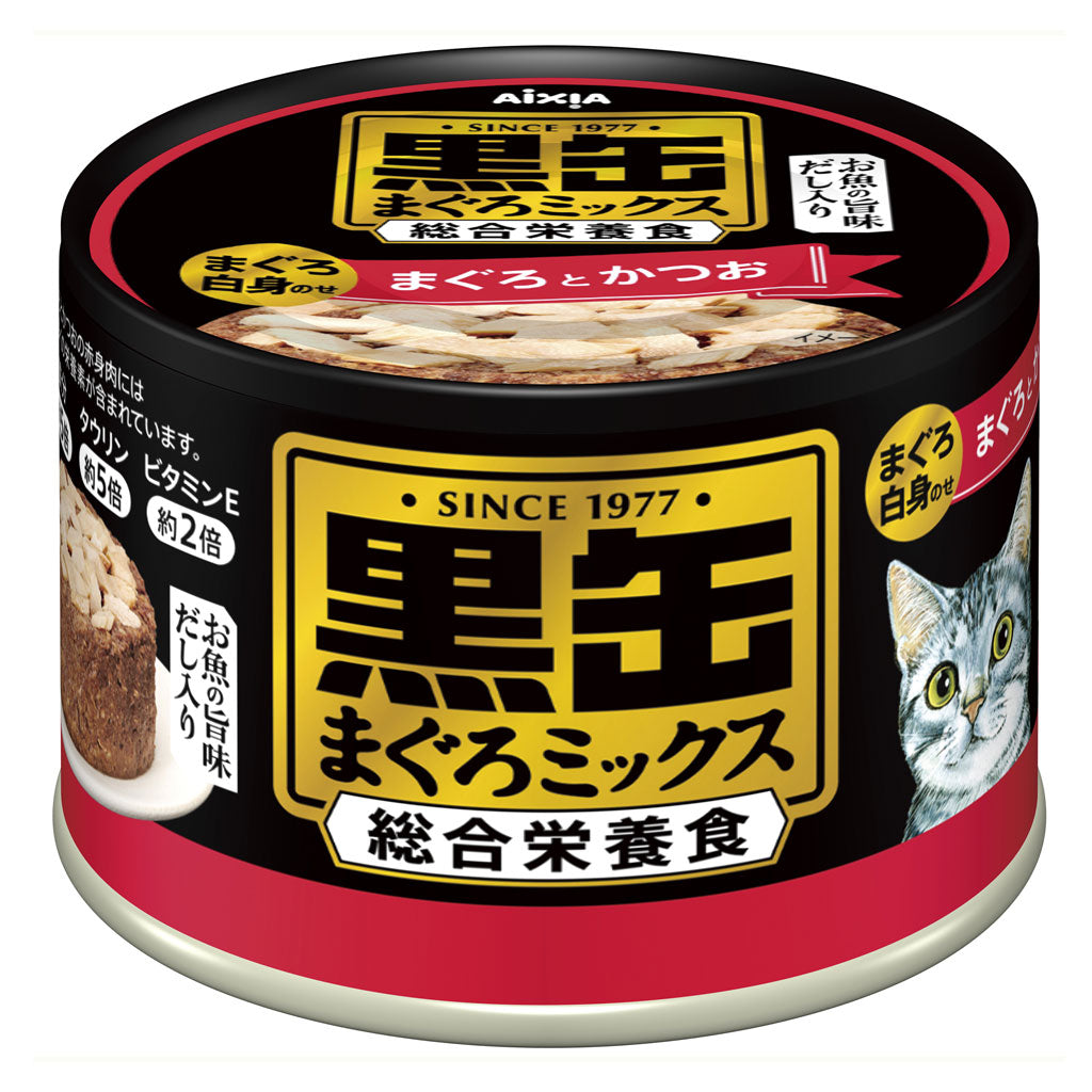 Aixia® Kuro-Can Mix Skipjack with Tuna Canned Cat Food 160g (12/24pcs)